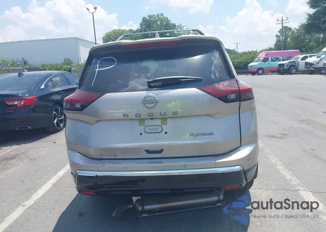 2025 Nissan Rogue Platinum Fwd from USA, damaged, VIN JN8BT3DC3SW101589